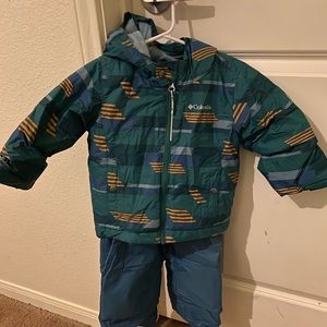 Kids Columbia Ski Suit, insulated set, 2T